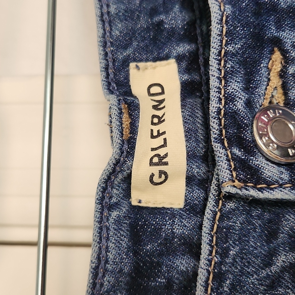 GRLFRND Low Rise Boyfriend Bella Jeans Size 24 - Picture 5 of 10